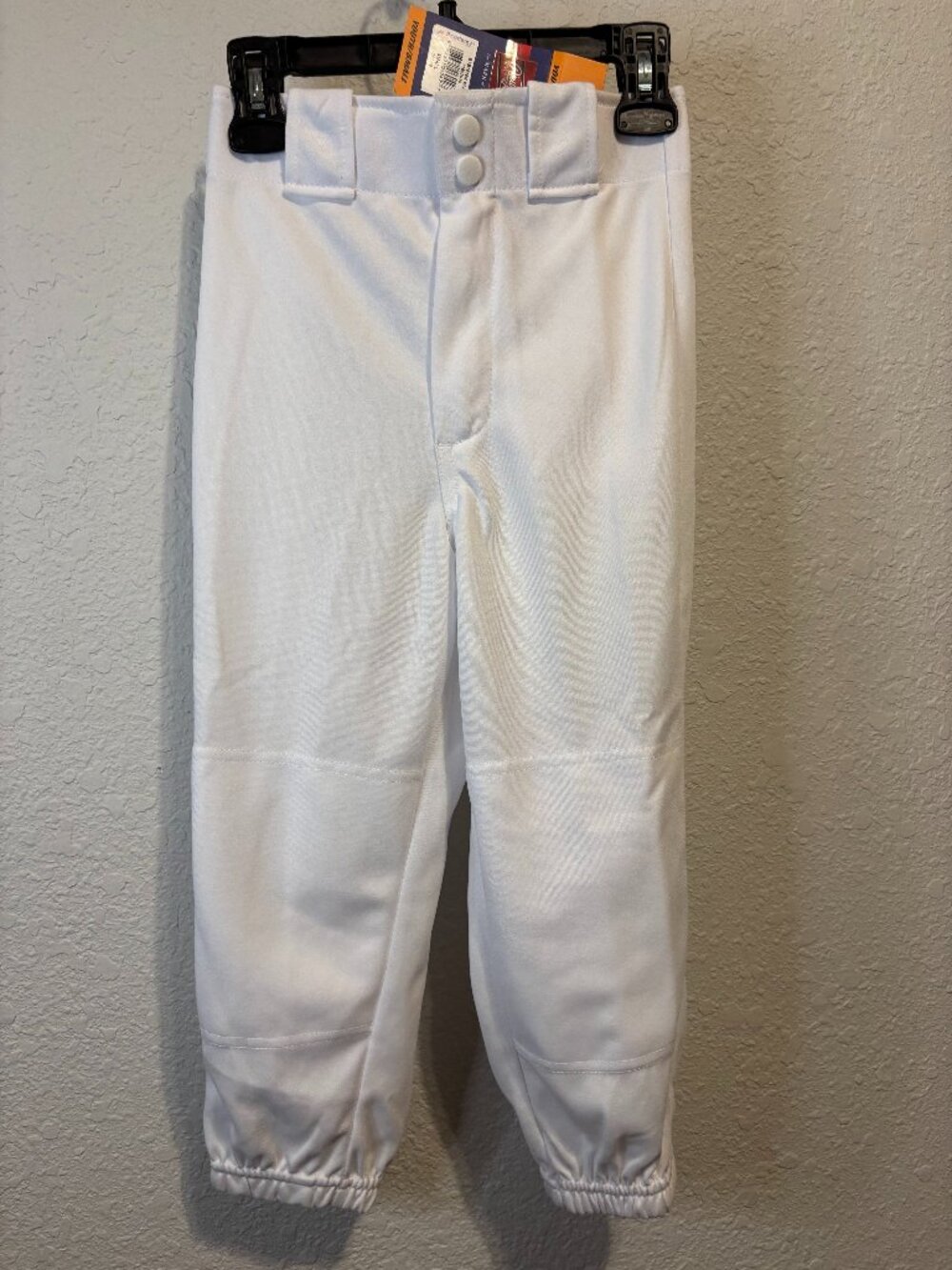 Youth Small Rawlings White Baseball Pants New With Tags!